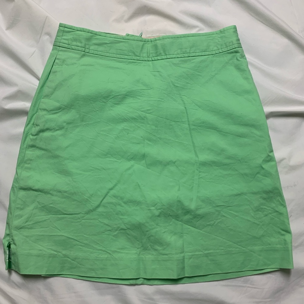 Vineyard Vines green cotton skirt